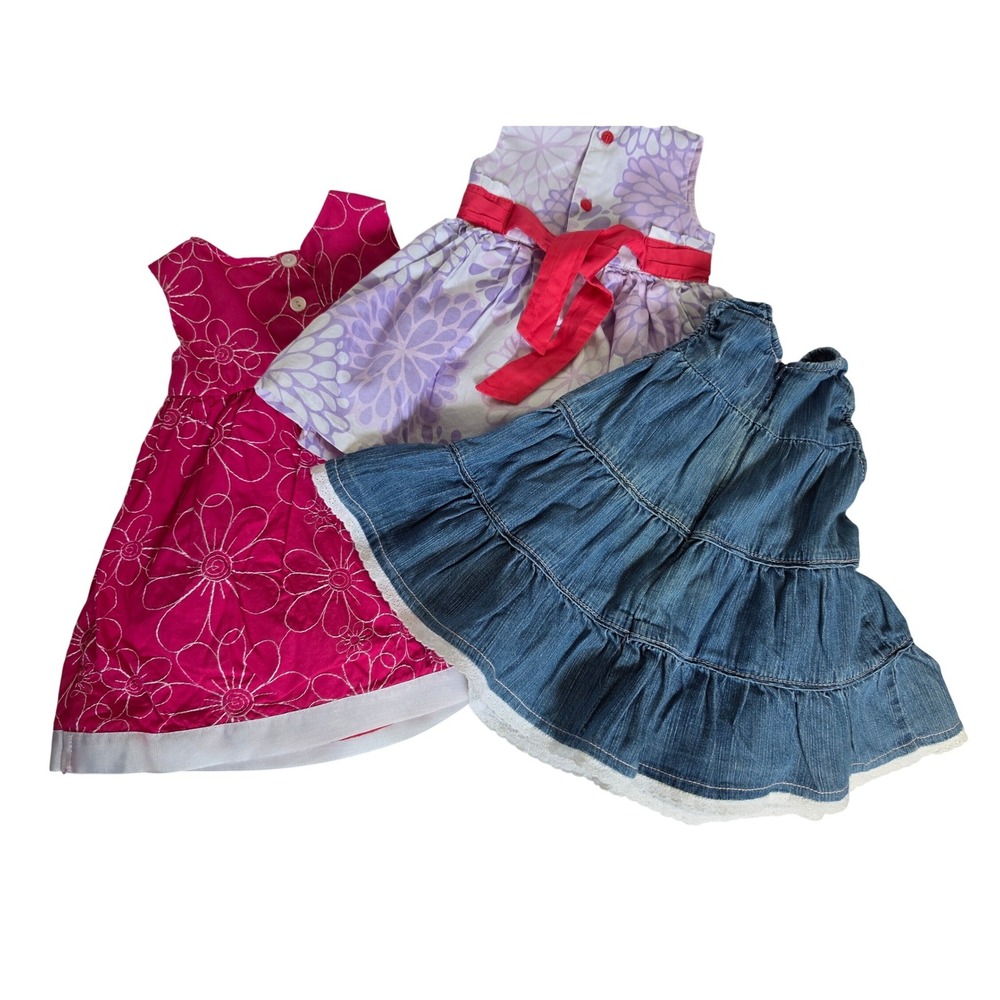 Baby Girl‎ Summer Dress Bundle 3-6M The Childrens Place Carters George  Lot of 3 - Picture 2 of 13